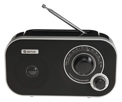 Radio i budzik Denver Radio FM Denver TR-51 czarne